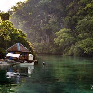 Morning View - From Paolyn Houseboat, Coron Island Palawan Philippines